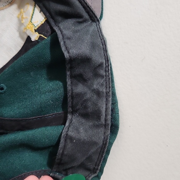 Vintage Green Bay Mens Hat Packers Brett Faeve 4 qb club has flaws see pics - Picture 9 of 16